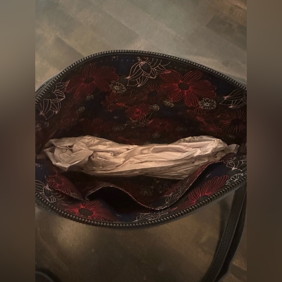 Lodis crossbody bag - black leather - Picture 2 of 3